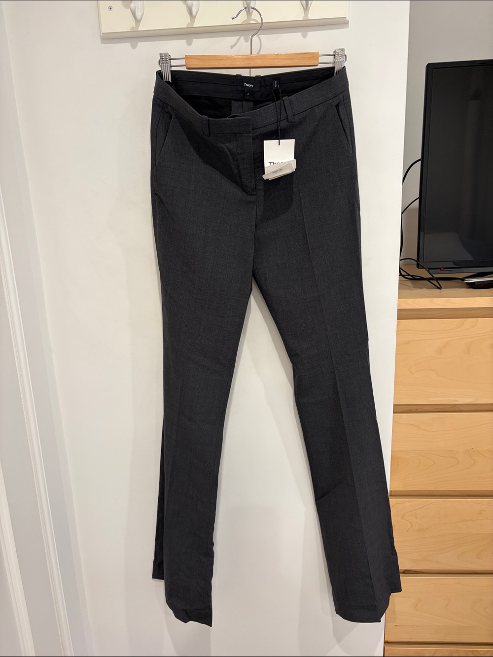 NWT Theory Wool Trousers